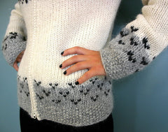 Skipper Cardigan White