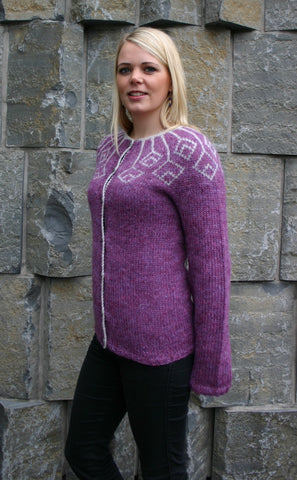 Erla Cardigan Hyacinth