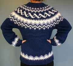 Traditional Cardigan Blue