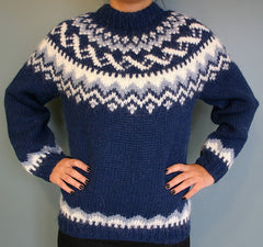 Traditional Pullover Blue