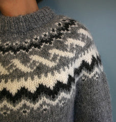 Traditional Pullover Grey