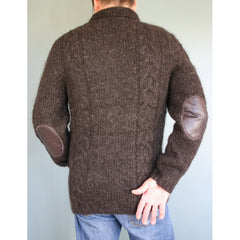 Aran Bjarni Cardigan Brown