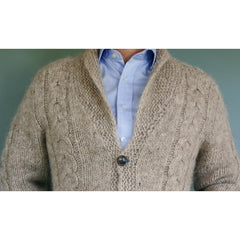 Aran Bjarni Cardigan Beige