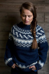 Traditional Pullover Blue